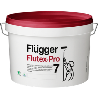 Svanemærket Vægmaling - Flügger Flutex Pro 7 2,8 L Hvid