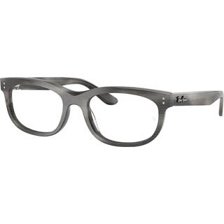 Ray-Ban RX5489F Balorette Asian Fit 8400 54 Briller Mænd Grå - Striped Grey - 54mm