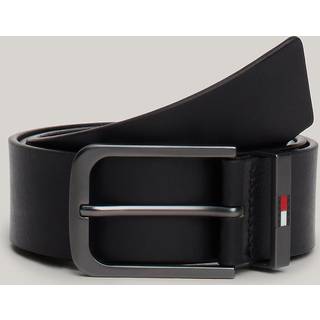 Leather Enamel Logo Belt