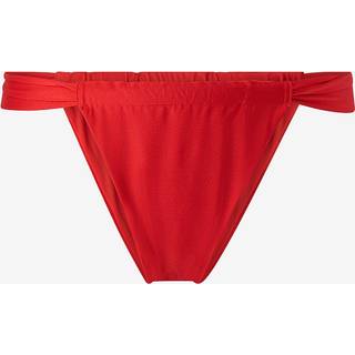 Gina Tricot-Gathered bikini tanga-Bikini-Rød-XL-Dame