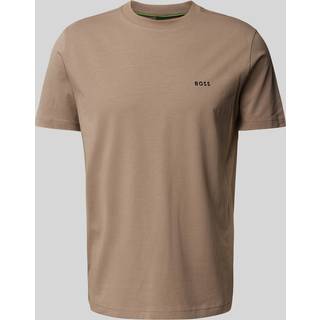BOSS Green Herren T-Shirt beige,braun