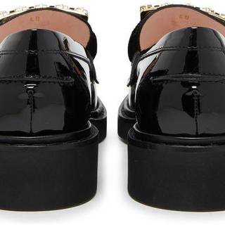 Roger Vivier Viv' Rangers patent leather loafers - black - EU 41.5