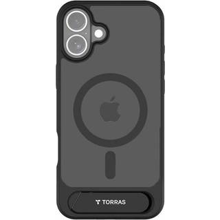 Torras Pstand Series Case for iPhone 16 (black)
