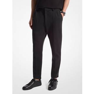 MK Cotton Blend Trousers - Black - Michael Kors - XL