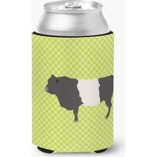 """" Caroline's Treasures Belted Galloway Cow Green Decorative kan Hugger Multicolor """"