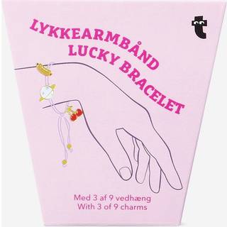 Lykkearmbånd med 3 af 9 Charms og Fortunes