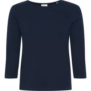 Clarissa Long Sleeve Tee - Navy - M