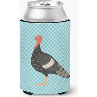 """" Caroline's Treasures Marragansett Turkey Blue Check Decorative kan hugger flerfarvet """"