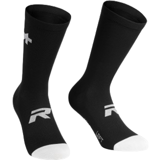 Assos R S9 Cykelstrømper, Sort, 2-pak - Strømpe str. 35-38 (0)