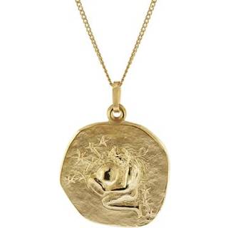 trendor 41960-02 Wassermann Sternzeichen Ø 20 mm mit 333/8K Herren-Goldkette