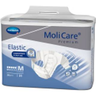 MoliCare Premium Elastic 6 dråber - Tapebleer Str. L - Taljemål 115-145 cm.