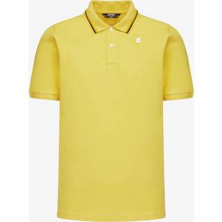 K-WAY Sunny Yellow Contrast Detail Polo