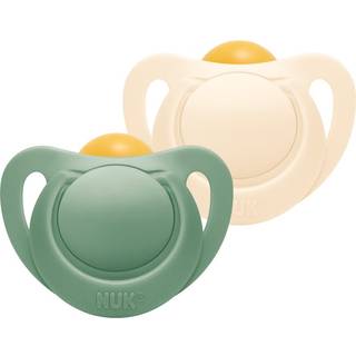 NUK for Nature sut Green 0-6m 2 stk. - 2 stk.