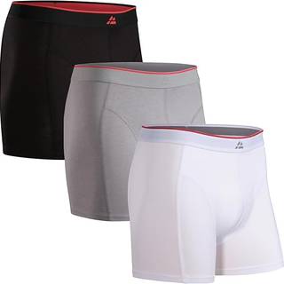 BAMBOO TRUNKS - Black | Grey | White / 2XL / 3-Pack