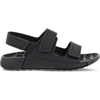 ECCO Cozmo K - Sandaler i læder med to remme til børn - Sort - Size: 34 (UK 2)