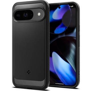 Spigen Rugged Armor for Google Pixel 9 Pro/Pixel 9 - Matte Black