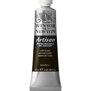Winsor & Newton Artisan vandopløselig oliefarve 37 ml Lamp Black 337