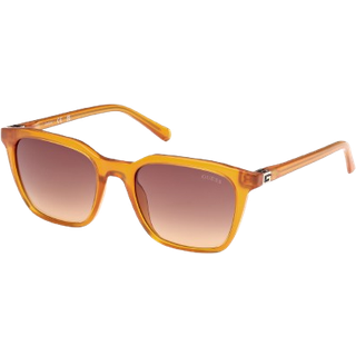 Guess Mand GU00170 44F Solbriller Injiceret Orange Brun Firkantet Normal