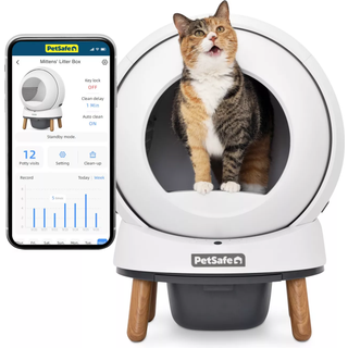 ScoopFree SmartSpin Selvrensende Kattebakke