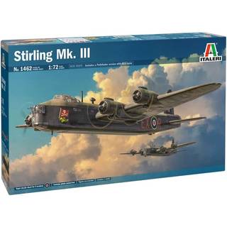 Italeri -1462 Stirling Mk. III 1:72 Skala Model Kit Plastic Model Montering Model Making It1462