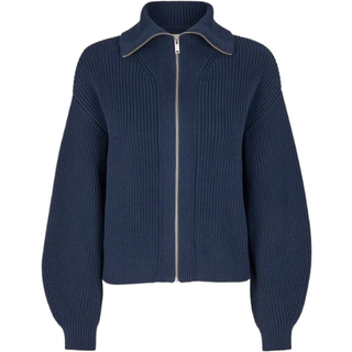 Envii - Enwashington Ls Cardigan - Striktrøjer og cardigans til kvinder - Navy Blazer - XL