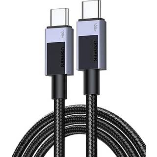 UGREEN Hurtig Opladning USB-C til USB-C PD 100W Kabel 0.5m - Space Gray