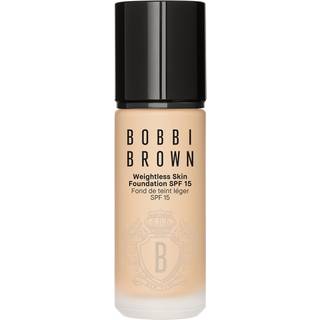 Bobbi Brown Weightless Skin Foundation SPF 15 Mini Langtidsholdbar matterende foundation med fugtgivende virkning Skygge Warm Ivory 13 ml - 13 ml