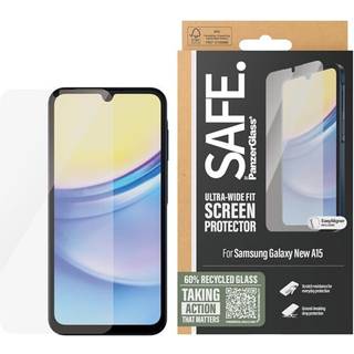 PanzerGlass SAFE by PanzerGlass - Skærmbeskytter - Samsung New A15/A16 5G - Ultra-Wide Fit
