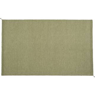 Muuto Ply Tæppe Moss Green 200x300 Cm - Glatvævede tæpper Genanvendt Polyester Mosgrøn - 44510
