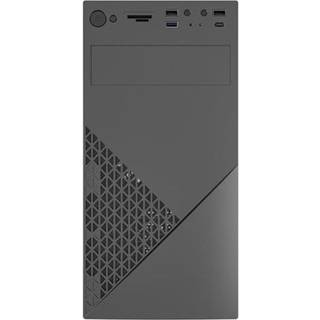 Gembird Fornax K170 - office computer case - mini ATX - Kabinet - Tower - Sort