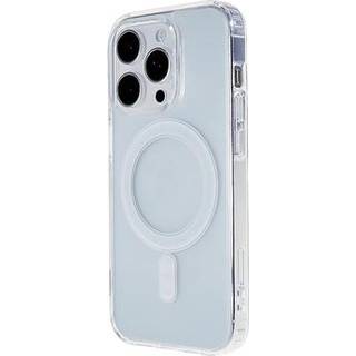 iPhone 16 Pro Max Hybrid Cover - MagSafe Kompatibel - Gennemsigtig