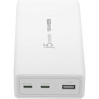 j5create 185W GaN 3-Port Charger