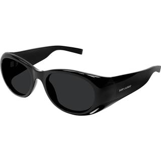 Saint Laurent SL 736 001 52 Solbriller Kvinder Black - Black - 52mm