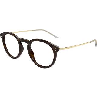 Gucci Mand GG1710O 002 Optiske stel Acetat Havana Transparent Rund