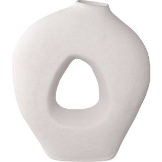 Vase, hvid keramik