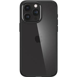 Spigen Crystal Hybrid - matte black - iPhone 15 Pro