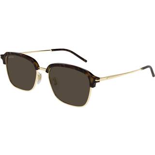 Gucci GG1733SK Asian Fit 002 56 Solbriller Mænd Guld - Gold - 56mm
