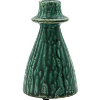 House Doctor Kulu Lysestage 15,5 Cm - Lysestager Terrakotta Grøn - 267050006