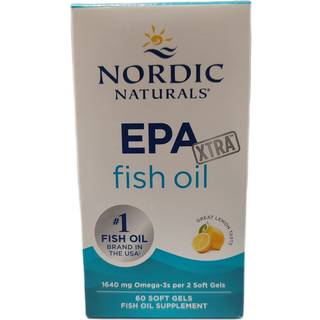 Nordic Naturals - EPA Xtra Fish Oil, 1640mg Lemon - 60 softgels