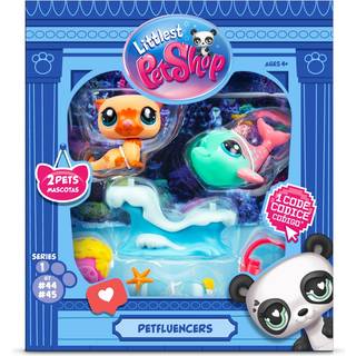 Littlest Pet Shop Petfluencer Pairs 2 figurer med tilbehør