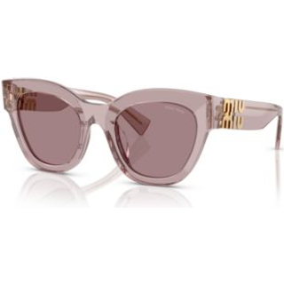 Miu Miu MU01YS 12W20I 51 Solbriller Kvinder Purple - Transparent Mauve Purple - 51mm