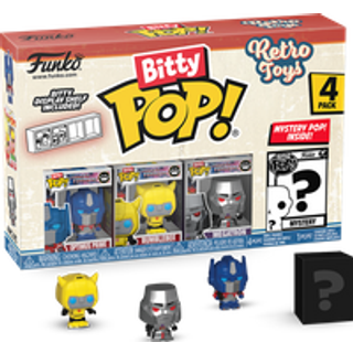 RETRO TOYS - Bitty Pop 4 Pack 2.5cm - Transformers