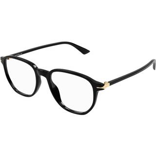 Montblanc MB0366O 001 51 Briller Mænd Black - Black - 51mm