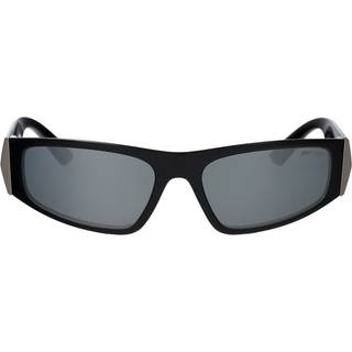 Jimmy Choo Kvinde JC6001U 50596G Solbriller Injiceret Sort Grå Rund Spejlet