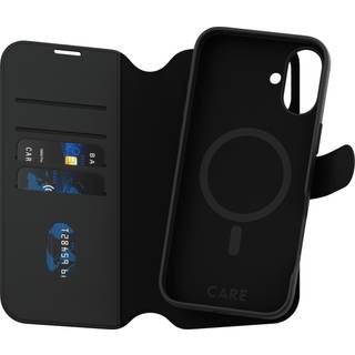 PanzerGlass CARE iPhone 16 Plus Tango 2-i-1 Wallet cover (sort)