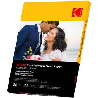 KODAK 21x29.7cm Glossy Photo Paper 280/m² 25 Sheets