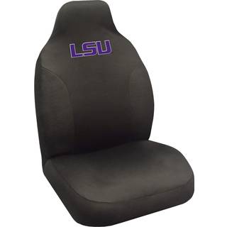 Fanmats - 14970 NCAA Louisiana State University Tigers Polyester Seat Cover Black 20 """" X48 """"