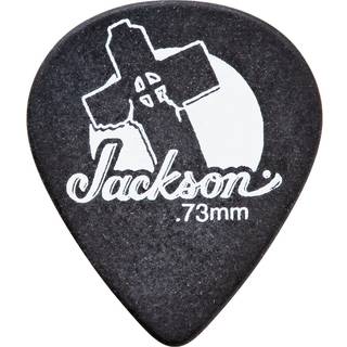 Jackson 551 Leaning Cross Picks Black Heavy 1mm