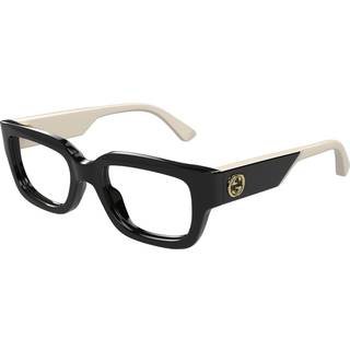 Gucci GG1666O 005 53 Briller Kvinder Black - Black - 53mm
