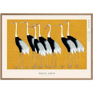 Japanese Red Crown Crane - 70x100 cm